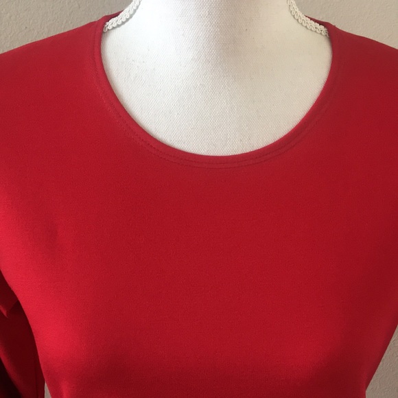 🌺HOST PICK🌺 Red Knit Maternity Dress- ONE LEFT - Picture 7 of 8